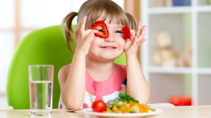 Beneficios de una alimentación saludable en los niños